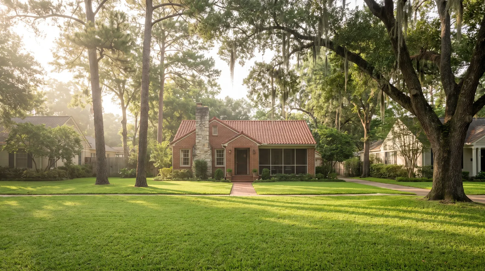Clay tile roof repair in Garden Oaks Houston TX