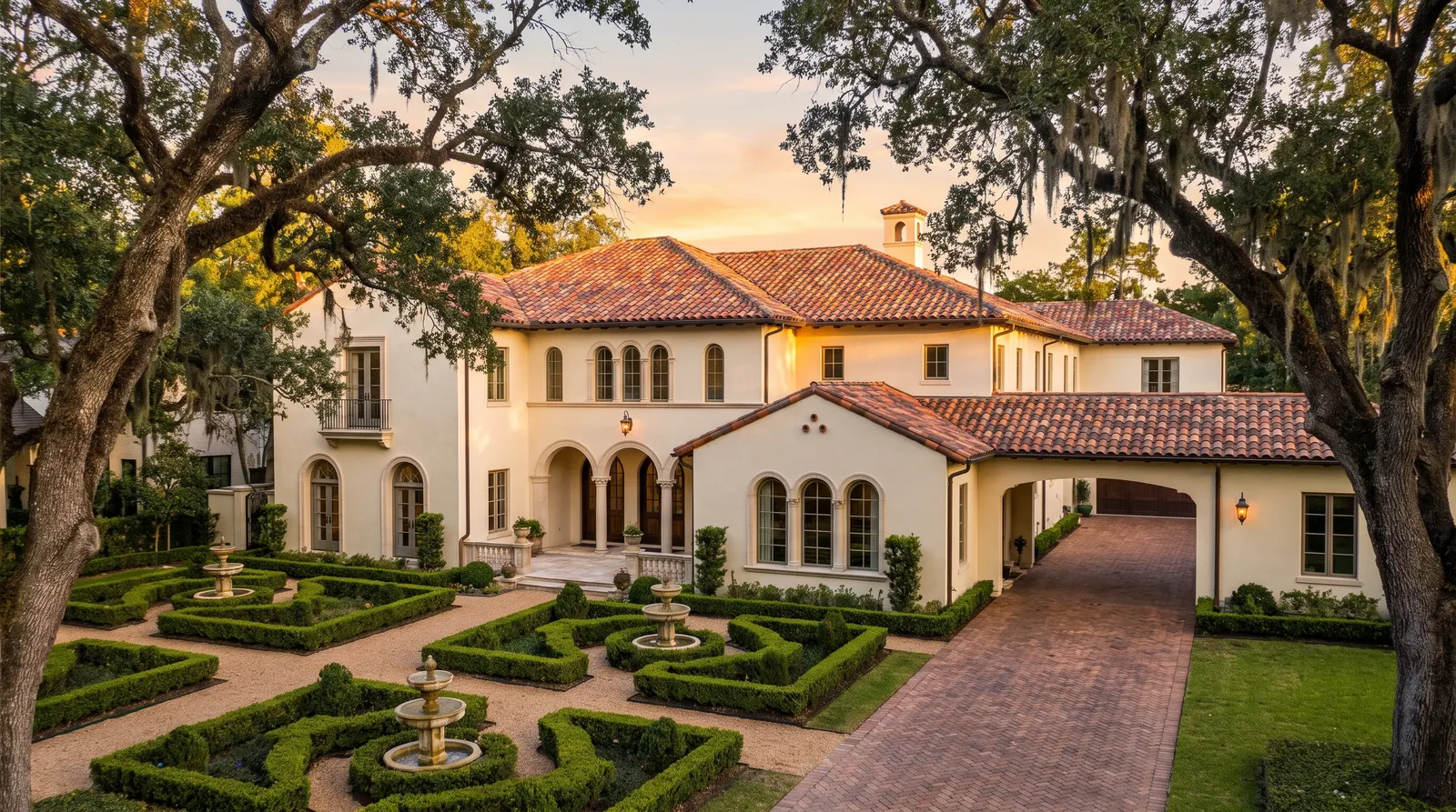 Clay tile roofing in River Oaks